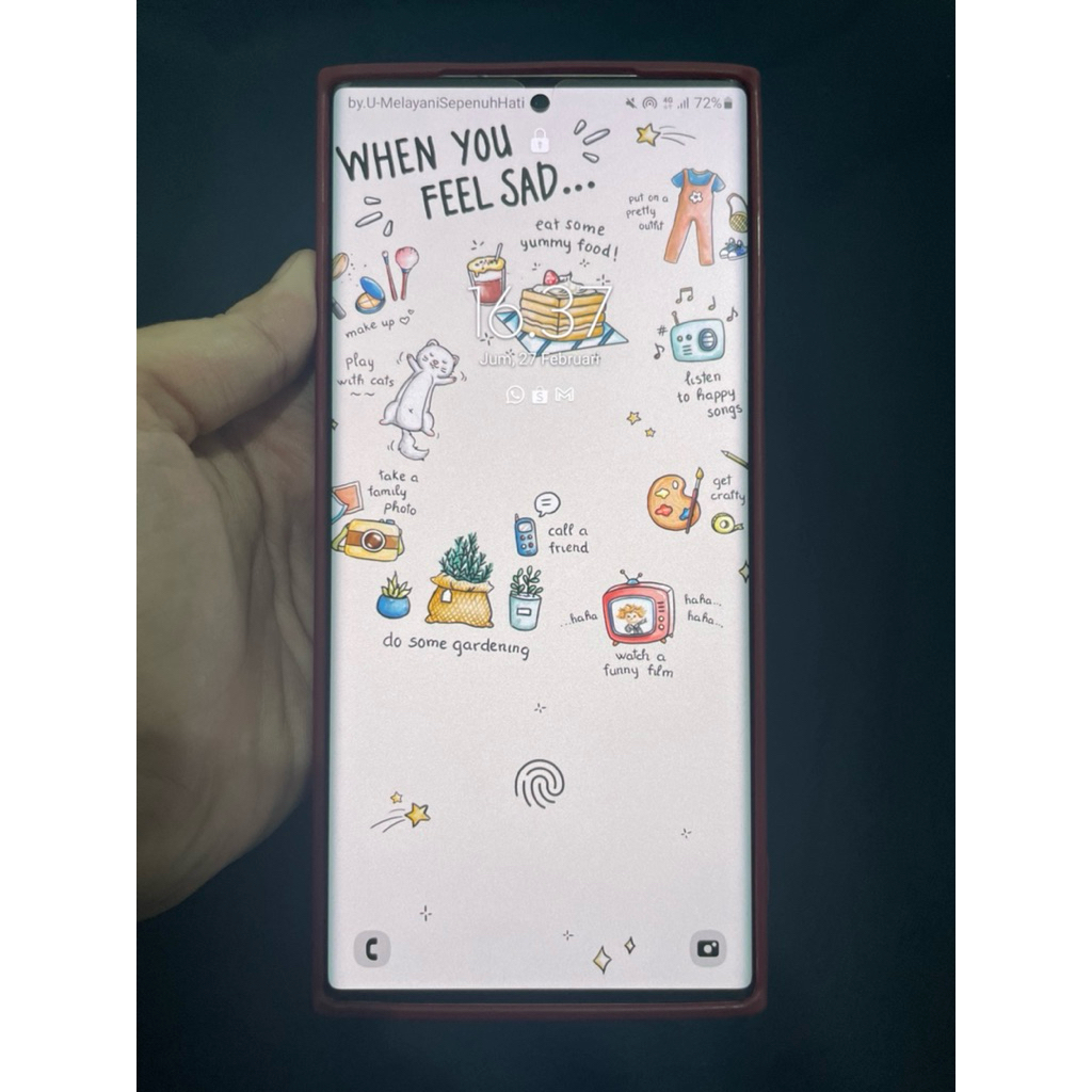 Preloved Samsung Galaxy Note 20 Ultra second minus