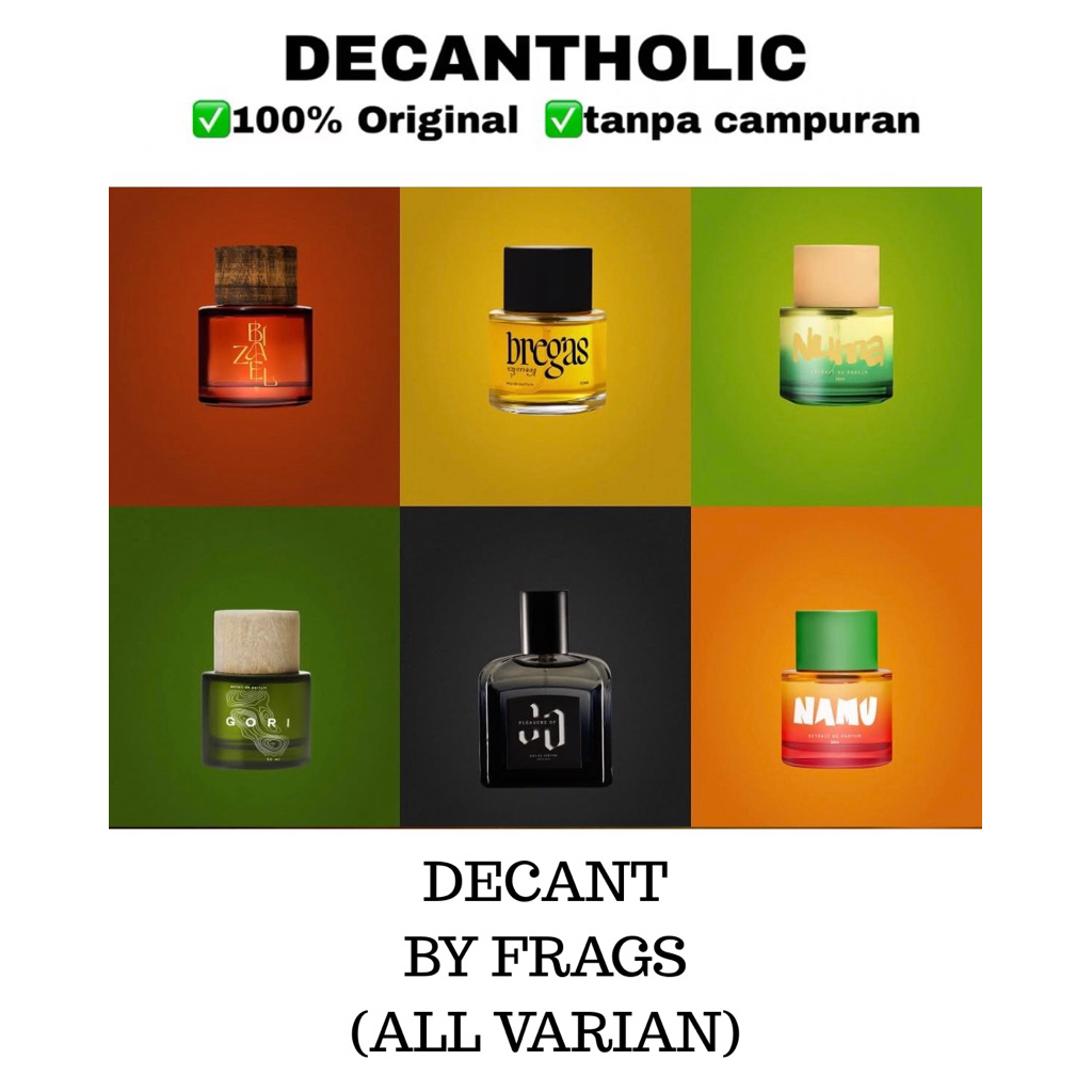 decant FABRONFRAGS NAMU PLEASURE OF JO NUMA BREGAS JOHAN MALIK BIZAEL GORI