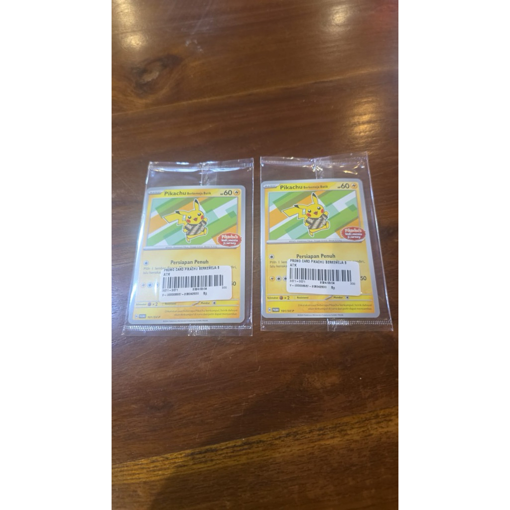 PIKACHU BATIK HIJAU PROMO