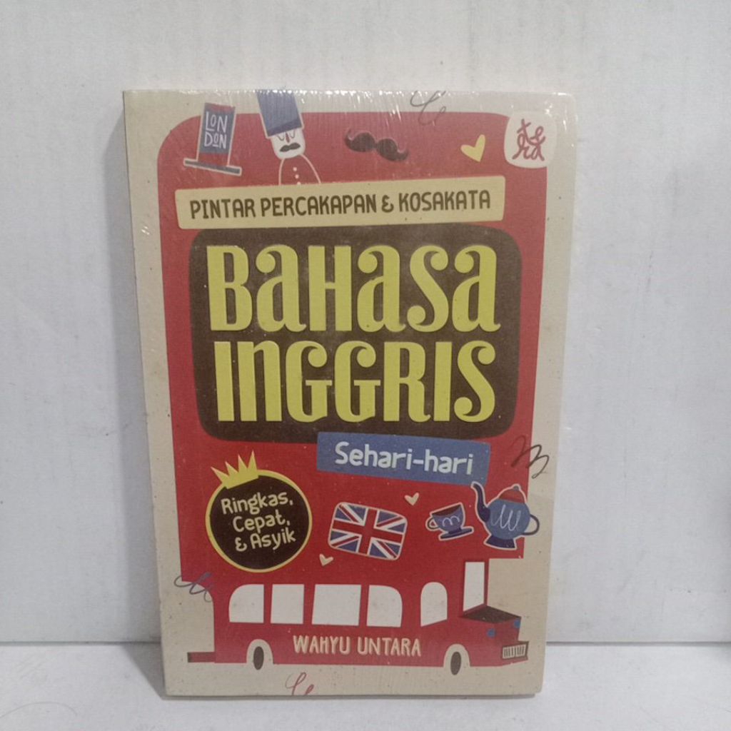 Buku PINTER PERCAKAPAN DAN KOSAKATA BAHASA INGGRIS SEHARI-HARI