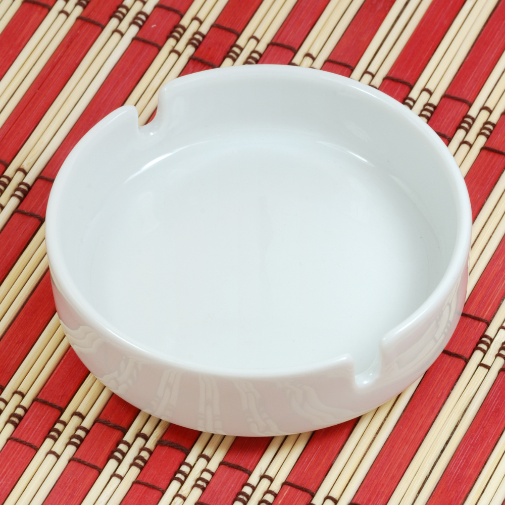 Asbak Keramik Polos - Perlengkapan Rumah