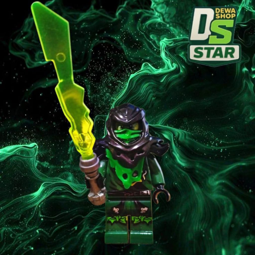 Lego Ninjago Morro Evil Green Ninja