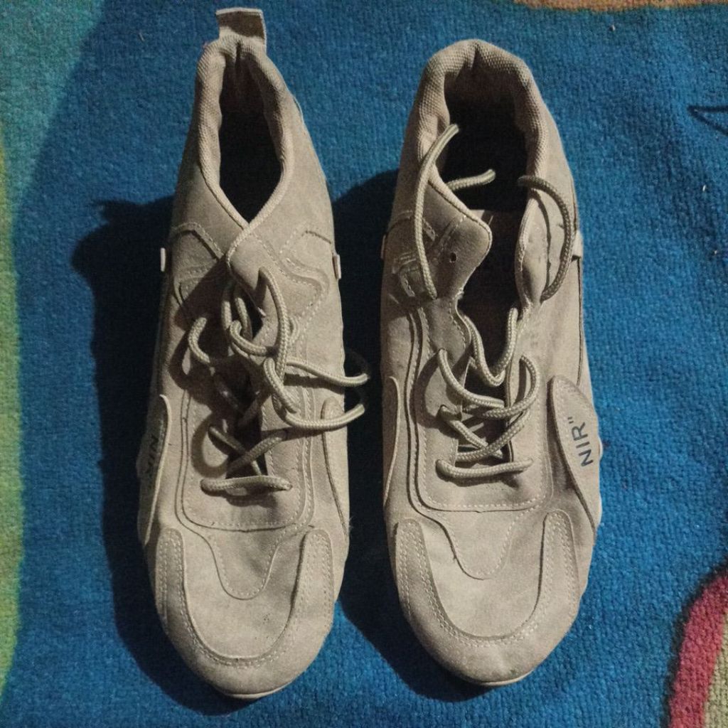 sepatu casual US army sae-01 authenle denim uk 42 second masih mulus