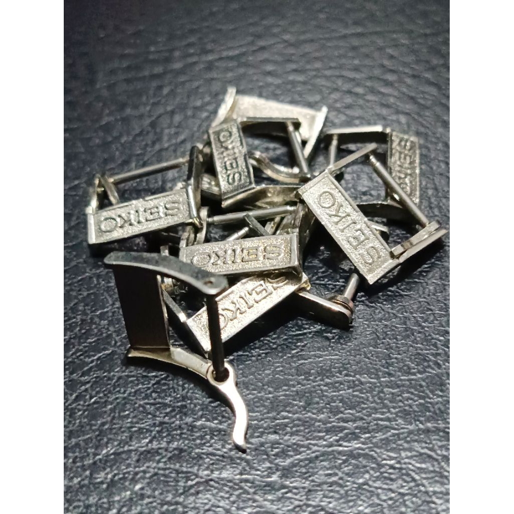 Buckle jam tangan SEIKO vintage silver