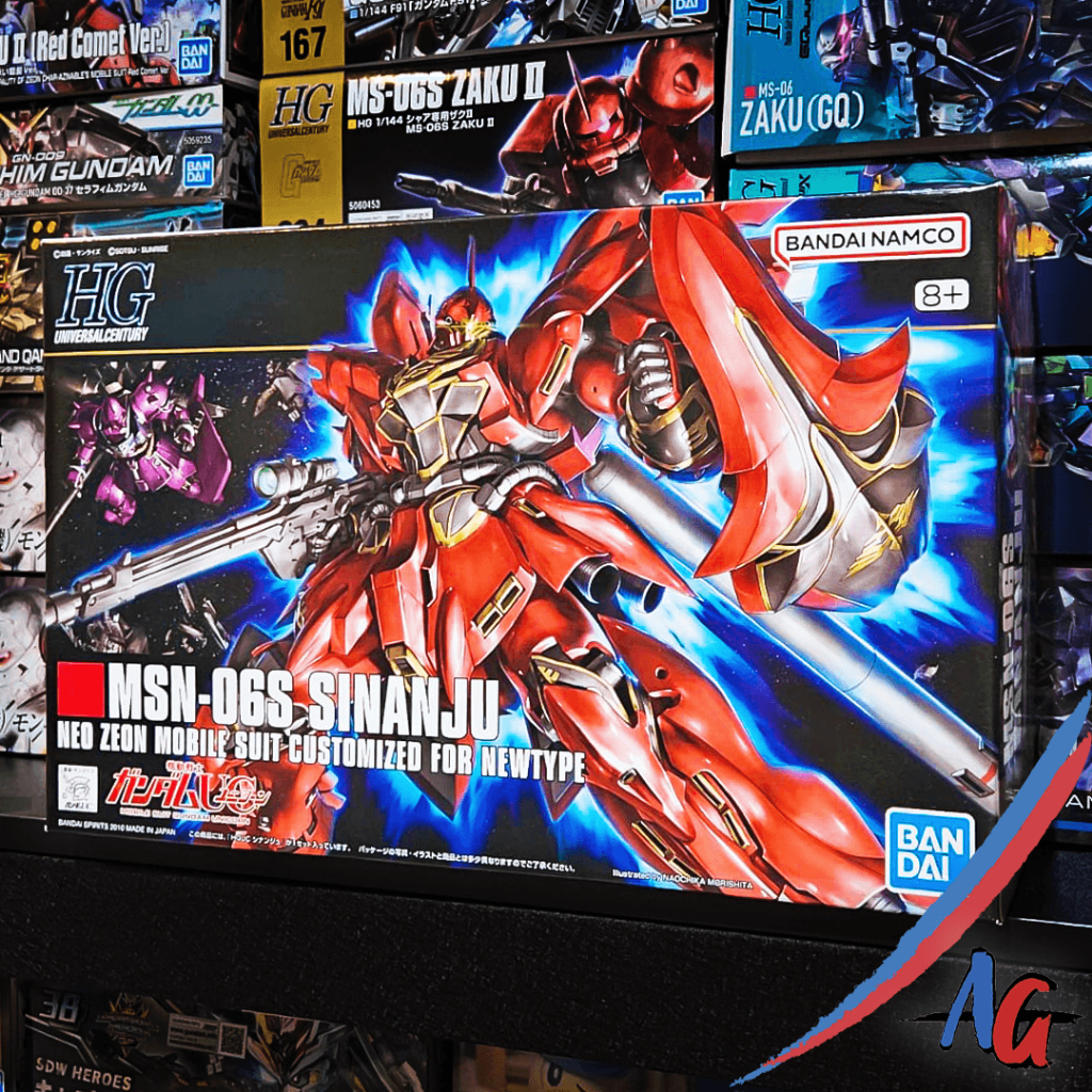 HGUC HG Sinanju Bandai Model Kit