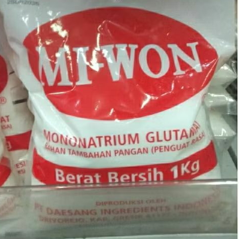 Penyedap Rasa Miwon 1000gr Penguat Rasa Gurih, Kristal Jernih, Aroma Harum