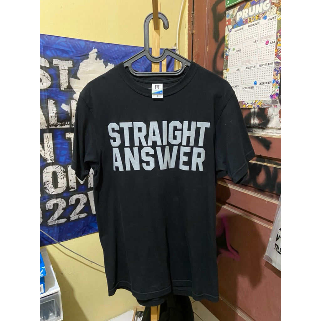 tshirt straight answer
