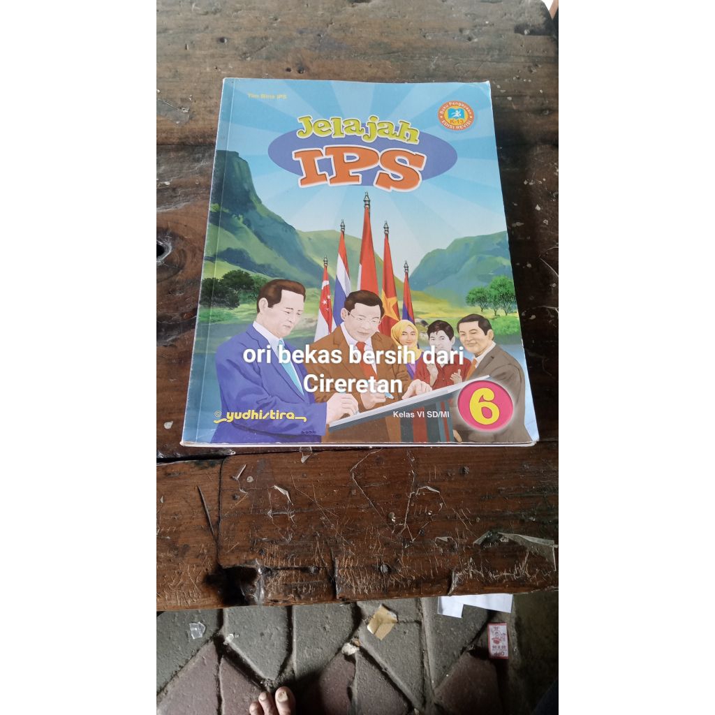 Buku Jelajah IPS kurikulum 2013 untuk SD/MI KELAS VI 6 - Tim Bina IPS  Penerbit Yudhistira