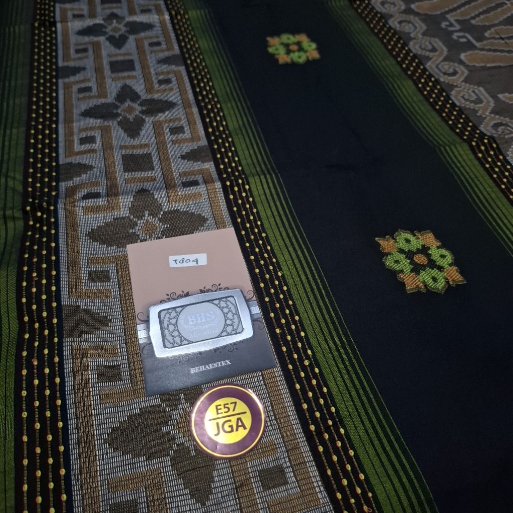 Sarung BHS Excellent JGH JGF JGA JEA CCA SCK Silver Premium Mercerized Full Songket Timbul (COD)