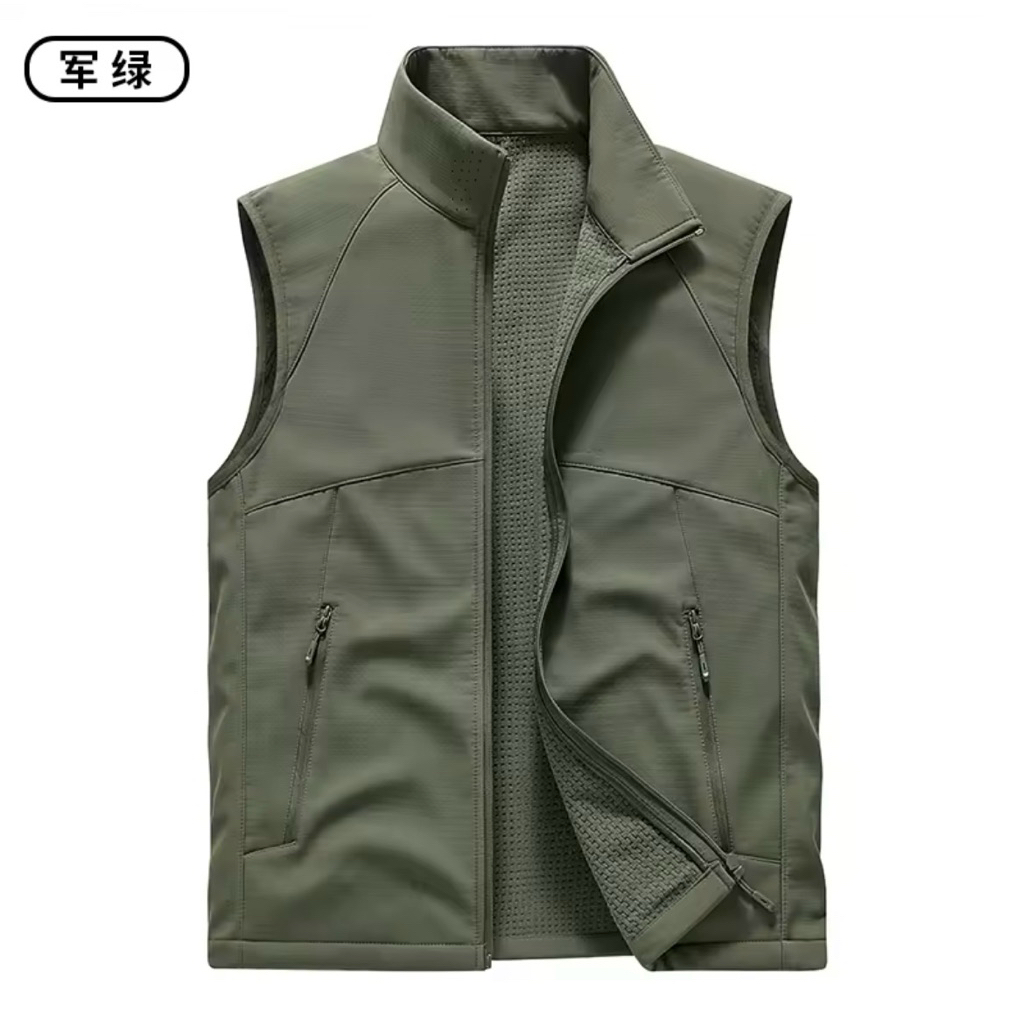 VEST OUTDOOR PRIA DAN WANITA/ROMPI FMS TRECK OUTDOOR HARINGCOLD VEST
