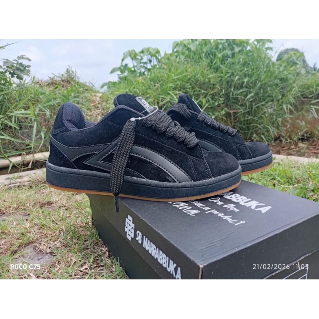 sepatu sneakers SB MARRABBUKA pelangi menyala anak dewasa laki-laki pria perempuan wanita model tali