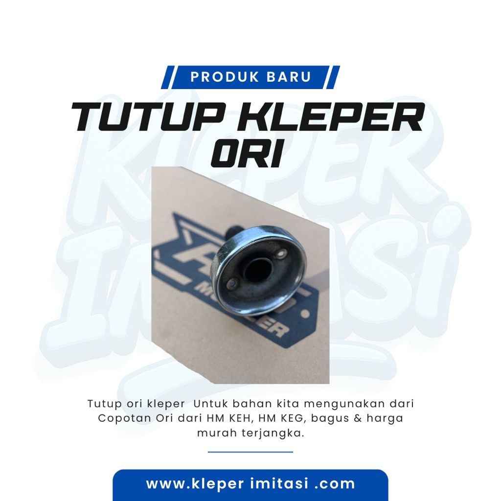 Tutup Kleper original HM KEH HM KEG titik 3 Bekas, kondisi bekas, bekas copotan, BUKAN BARU, BUKAN B