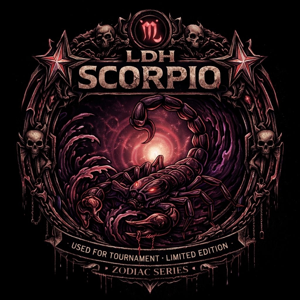 GELASAN NEW MATOT LDH SCORPIO ZODIAC SERIES 022.5 BAHAN ABU SUGOI 6000YARD LIMITED EDITION