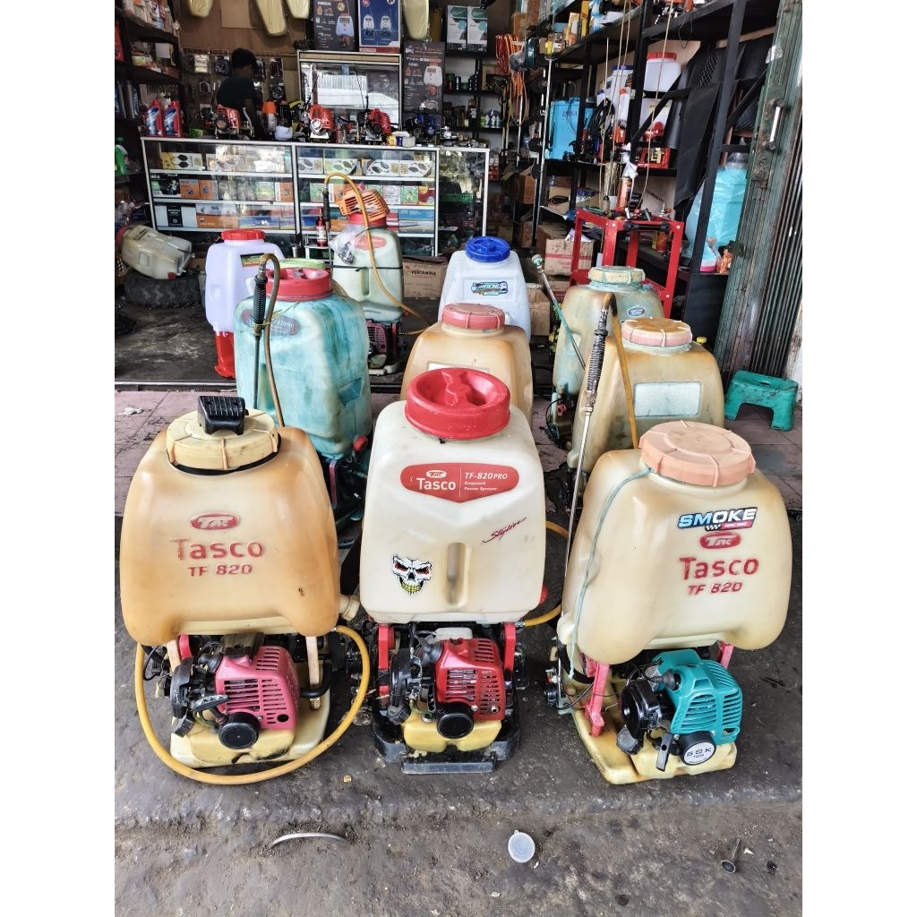 sprayer bekas tasco tf 820 kondisi normal siap pakai