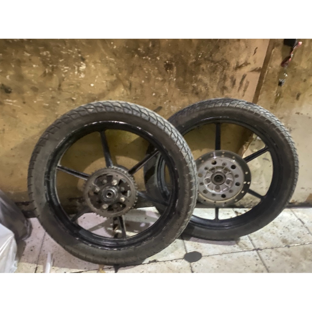 velg  set ring 18 megapro tromol plus ban