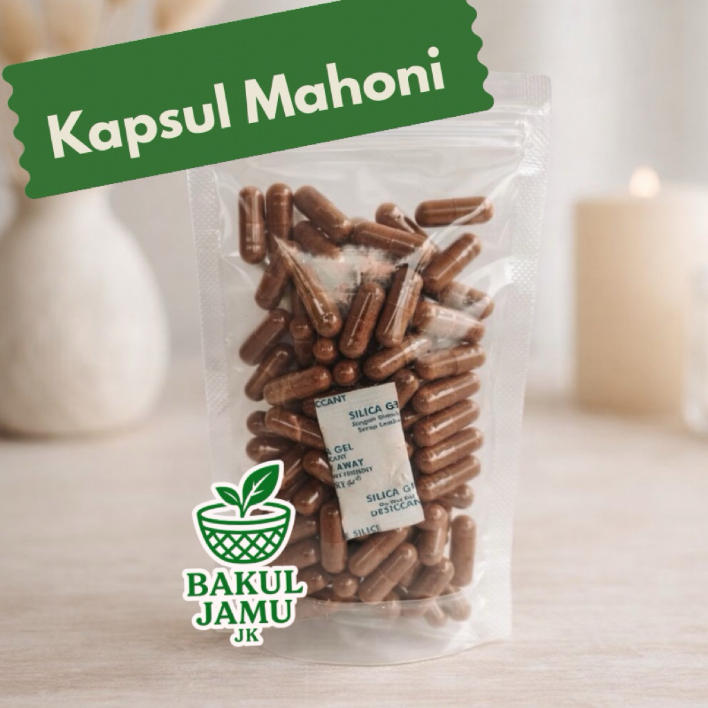 Kapsul Biji Mahoni Curah Original