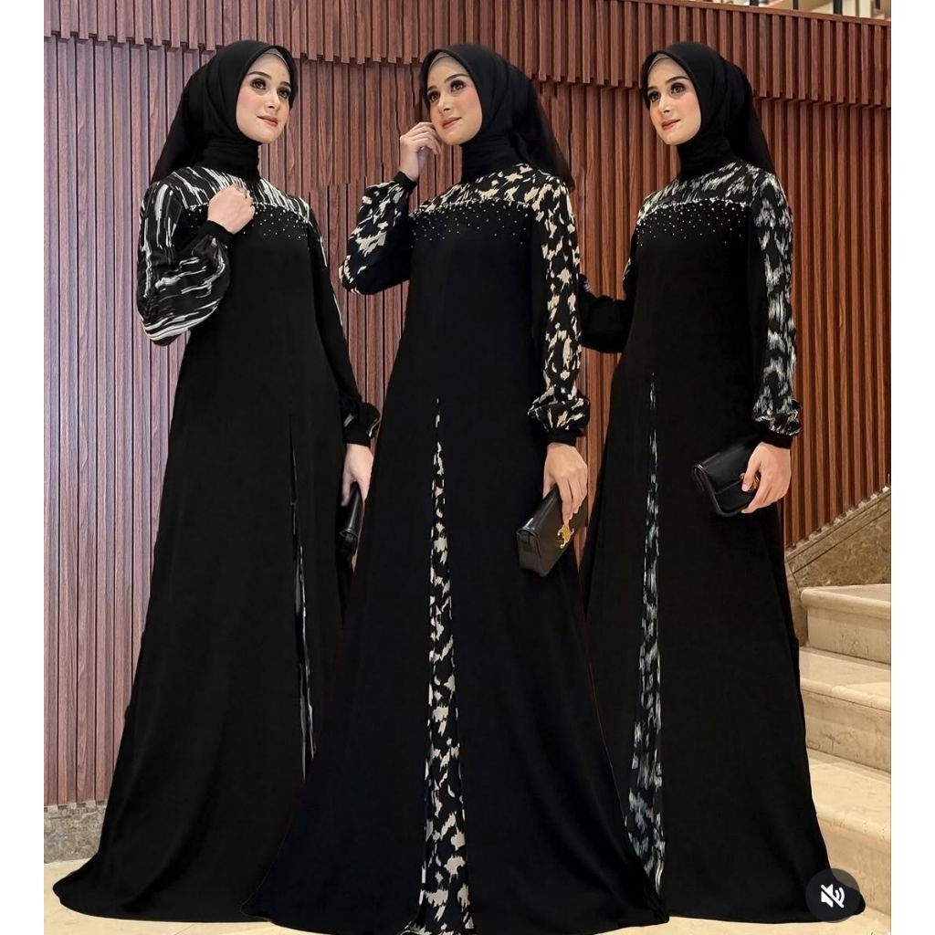 ALMA DRESS ( Monochrome Series) ORIGINAL BY MADEIRA_ID (