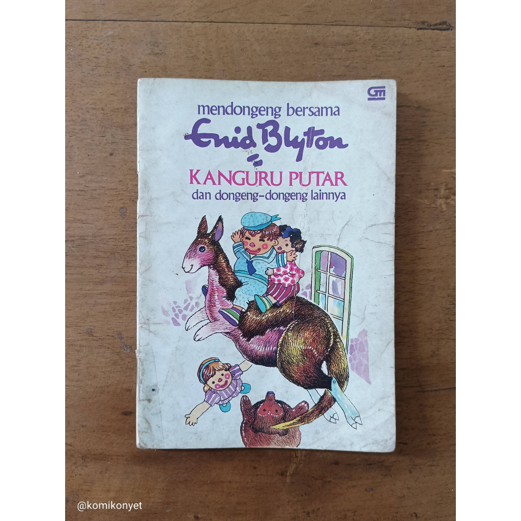 Buku Cerita Anak Lawas Seri Mendongeng Bersama Enid Blyton Kanguru Putar