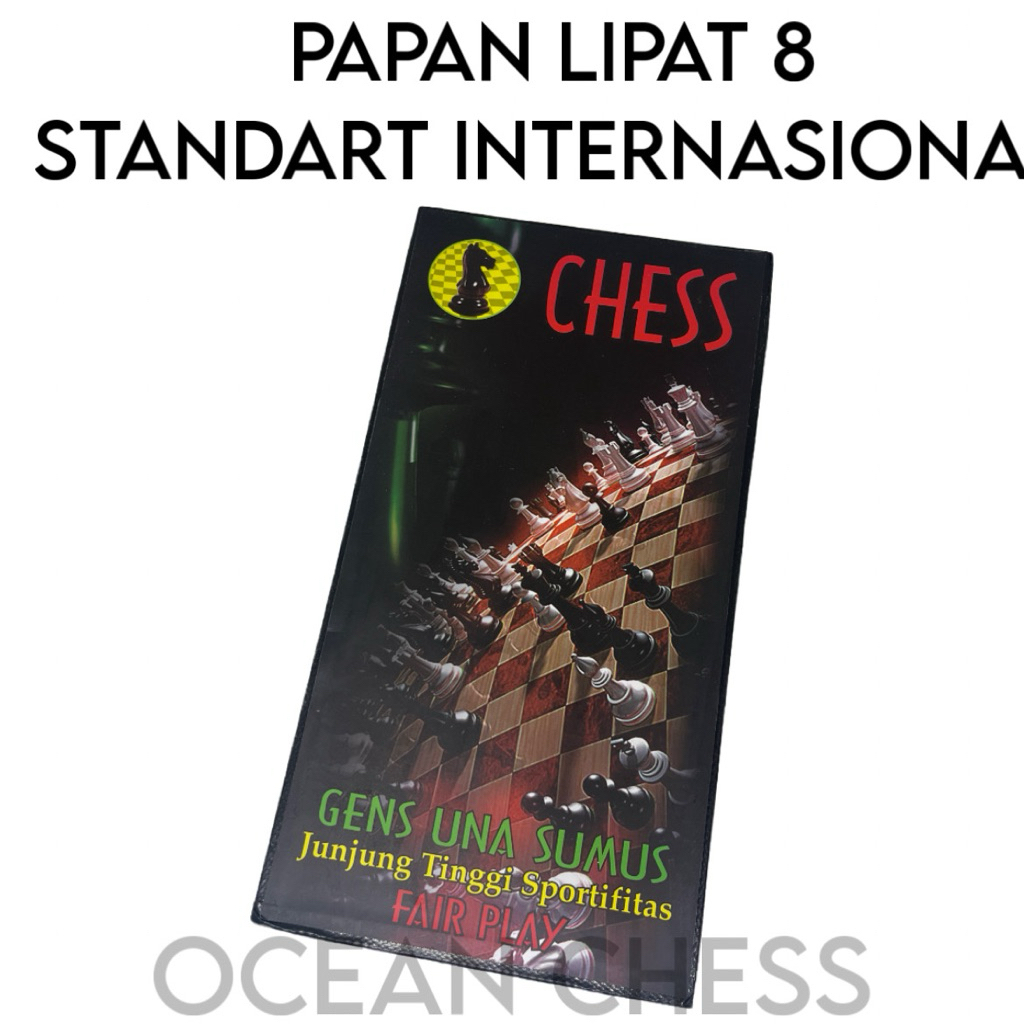 PAPAN CATUR LIPAT 8 STANDART PERCASI & INTERNASIONAL