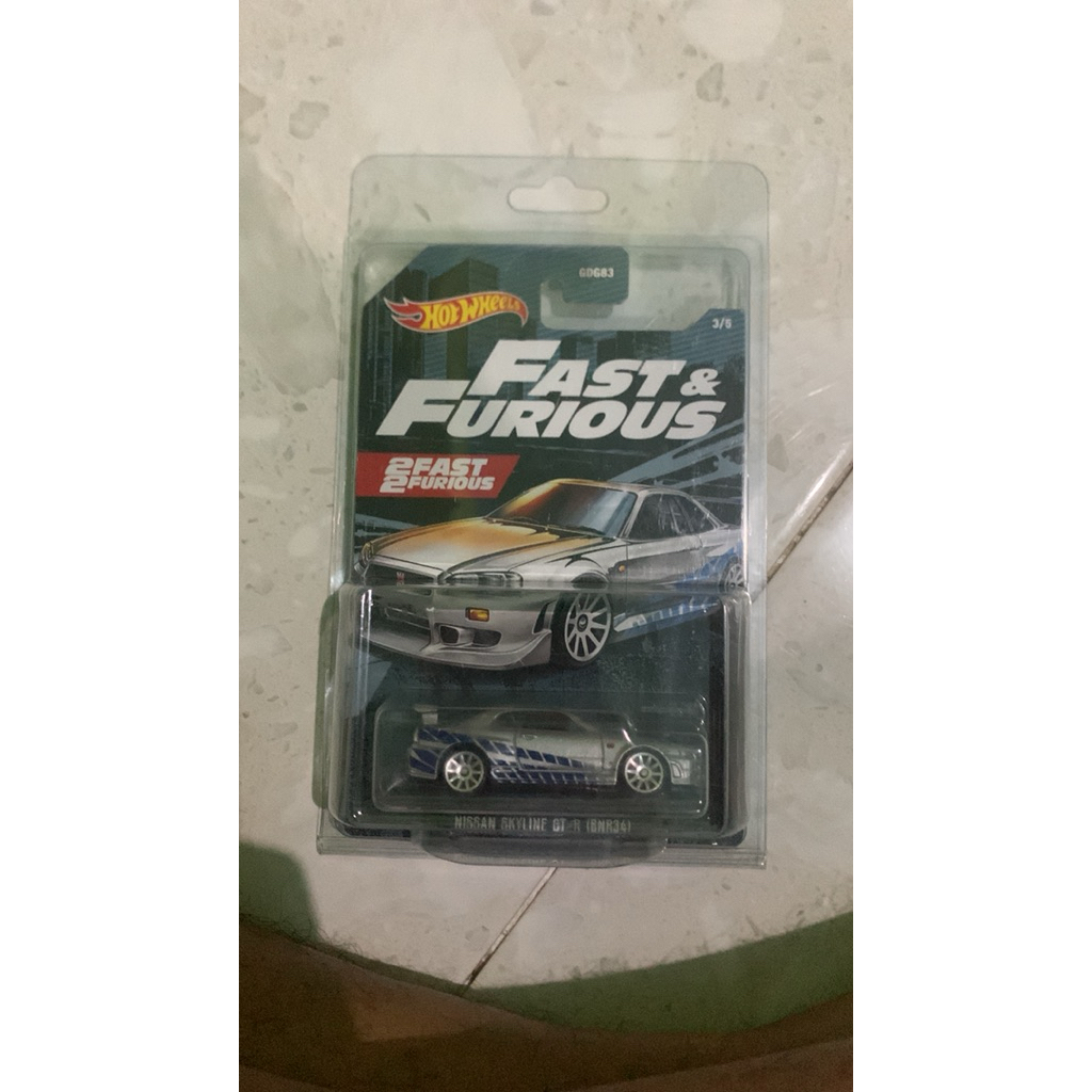 Hot Wheels Fast n Furious Nissan Skyline R34