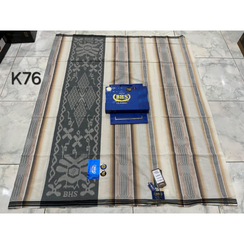 Sarung BHS Classic Kawung DKG DKH Gold