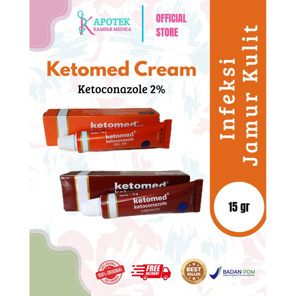 [ORIGINAL] KETOMED SALEP ANTIJAMUR 15 GR