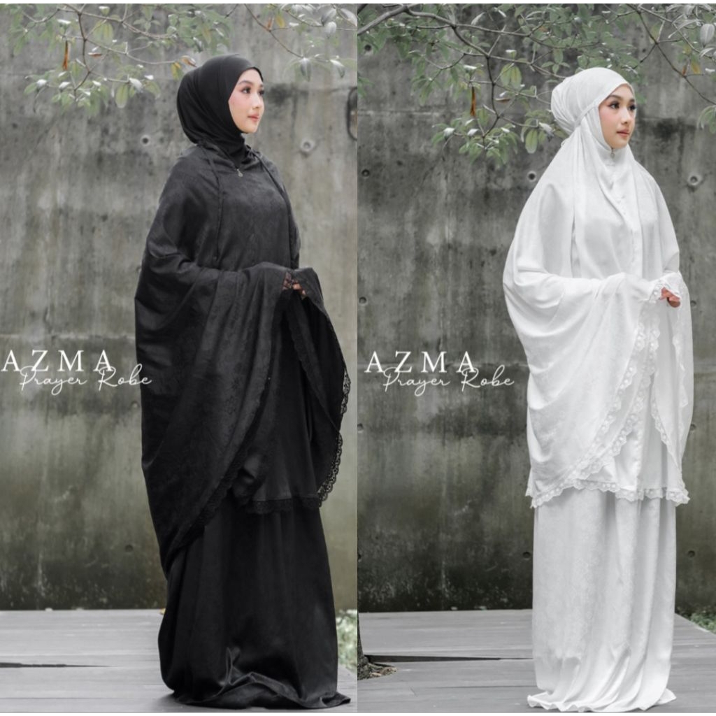 Deenay Mukena Azma Terbaru. Mukena Azma Series Terbaru. Azma Prayer Robe Deenay. Deenay Original
