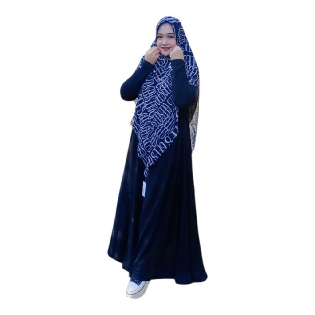 Khimar KH355 Ceruty Printing Gallery Syarifah (apabila stock habis bisa di Pesan Ulang.. hub. Kami))