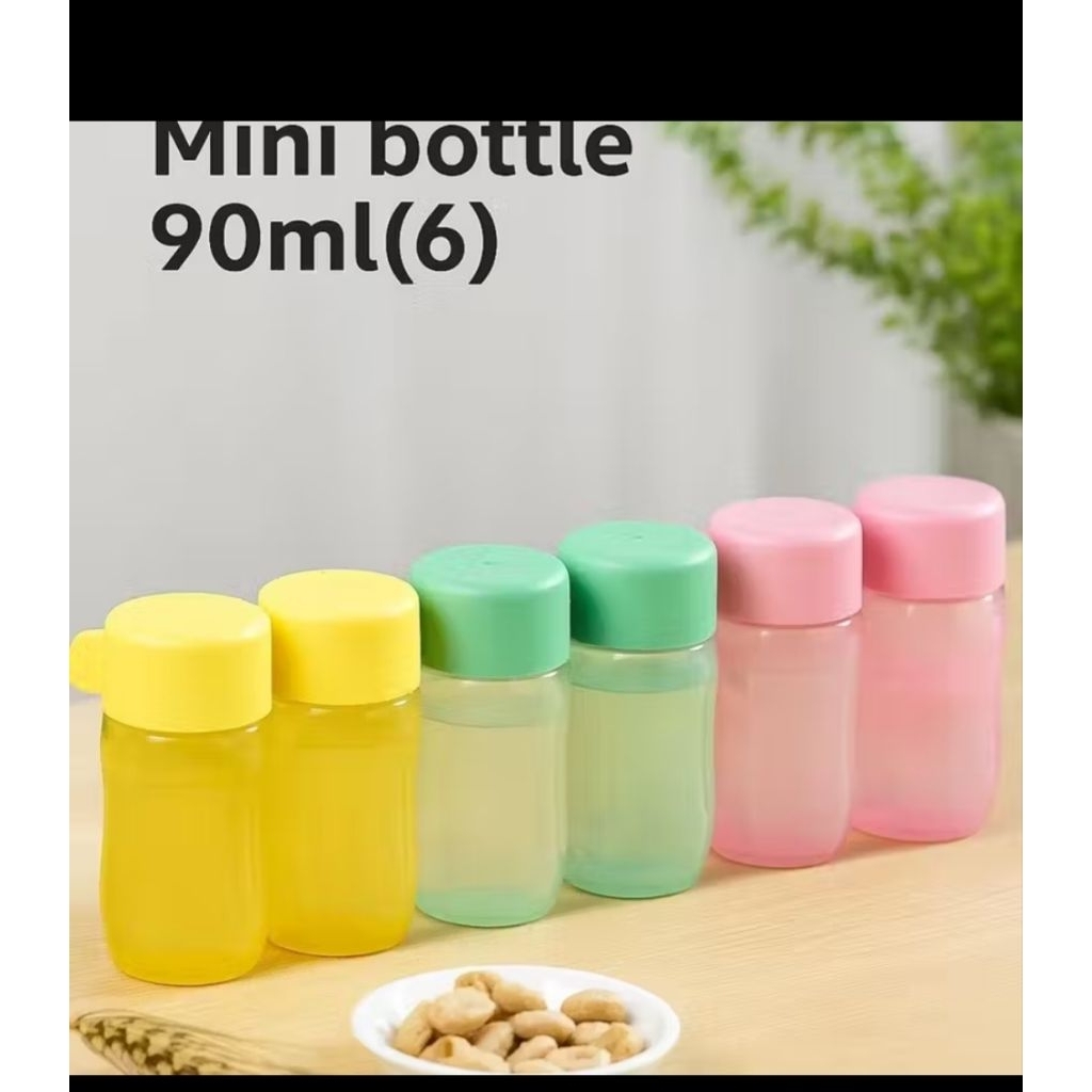 mini bottle 90 ml tupperware