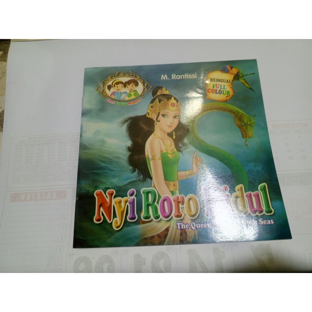 Buku seri cerita rakyat NYI Roro kidul