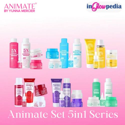 InGlowPedia - [100% ORI] ANIMATE Paket Skincare 5in1