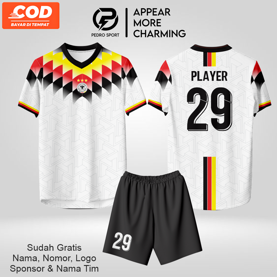 JERSEY PRINTING CUSTOM FANTASY JERMAN JERSEY JERMAN JERSEY PIALA DUNIA