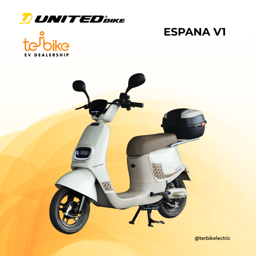 Sepeda Listrik UNITED Bike ESPANA V1 Electric bike 750Watt Baterai Lithium