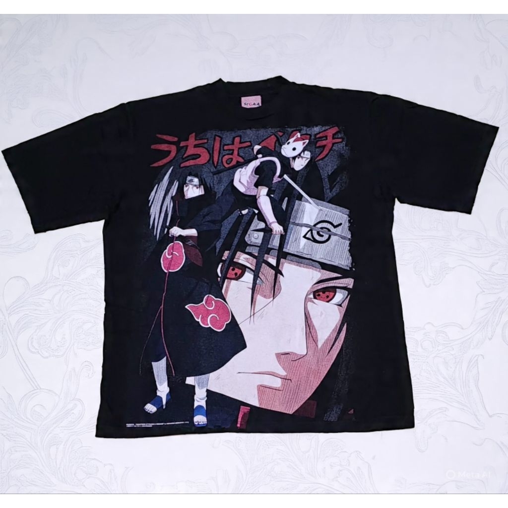Kaos Bootleg Naruto Shippuden Itachi & Kisame