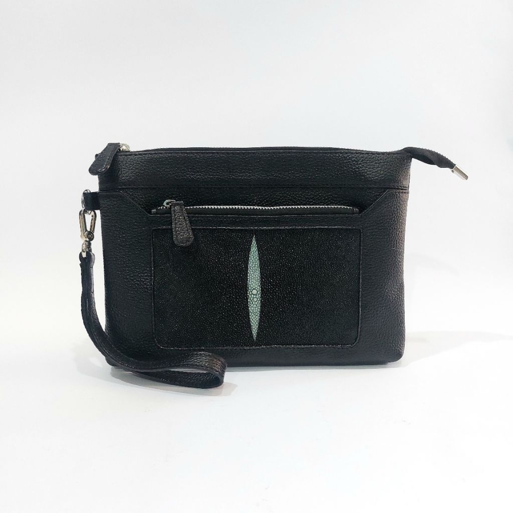 Pouch Kulit Ikan Pari Zalfa Leather