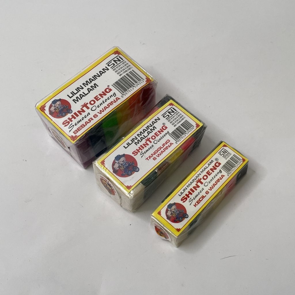 Shintoeng plastisin lilin mainan malam