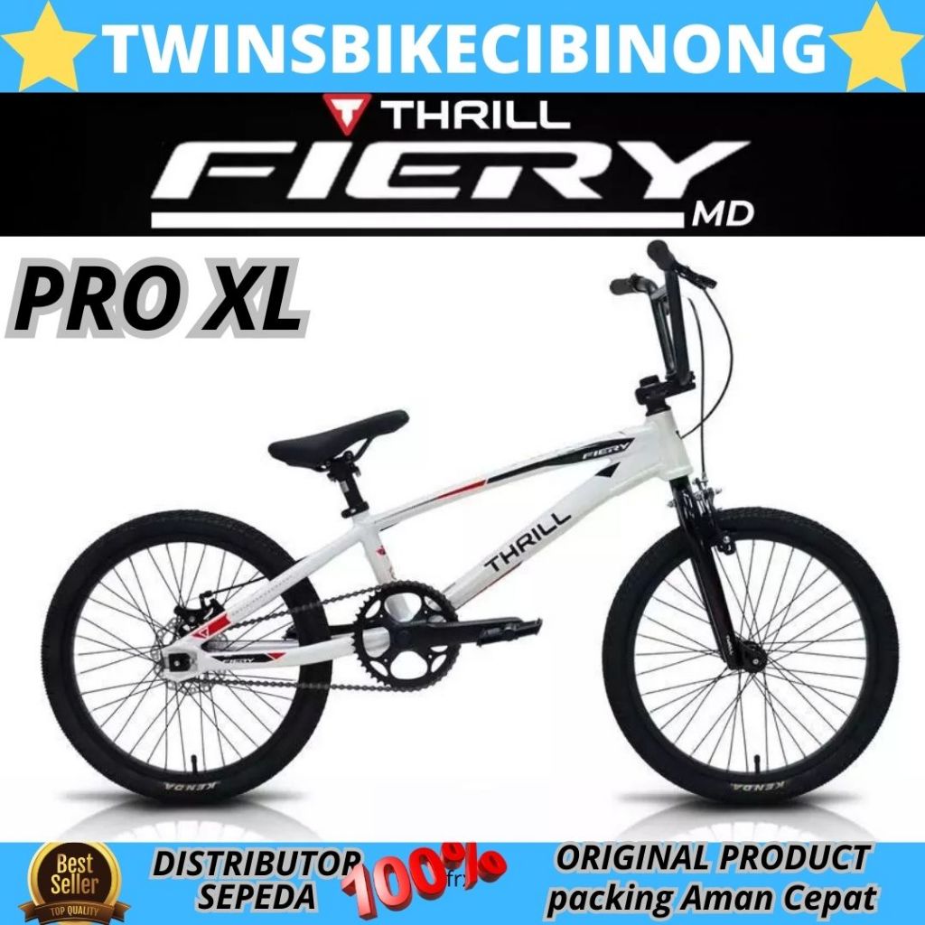 Sepeda BMX 20 THRILL FIERY MD PRO XL BALAP NEW 2026