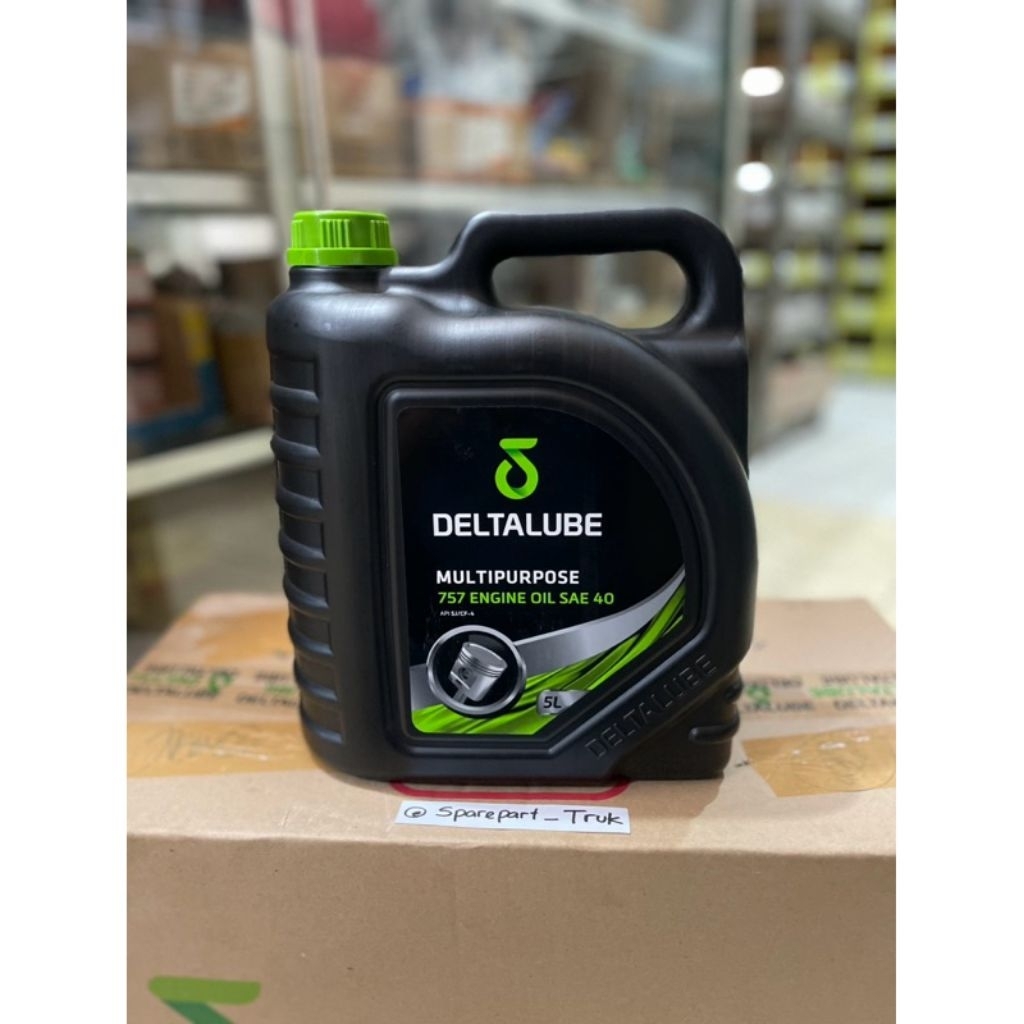 Oli deltalube  multipurpose 5 Liter mesin diesel ori 100%