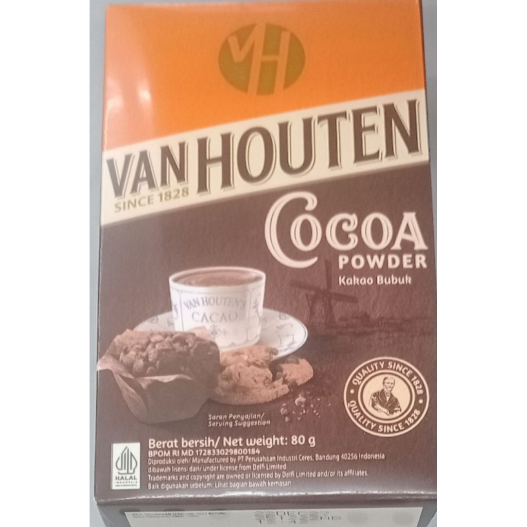 Van Houten Cocoa Powder 80 gr