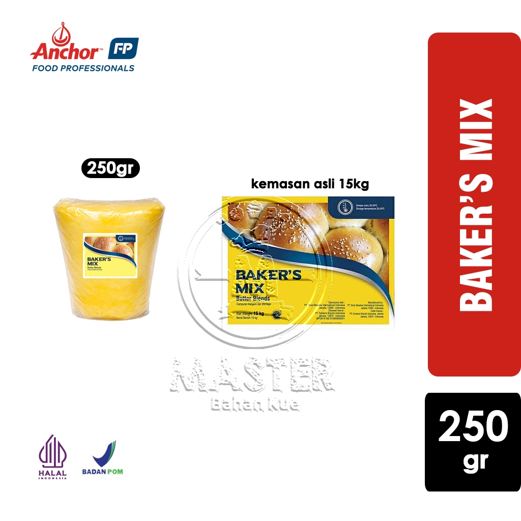 Anchor Baker's mix Butter 250 gr