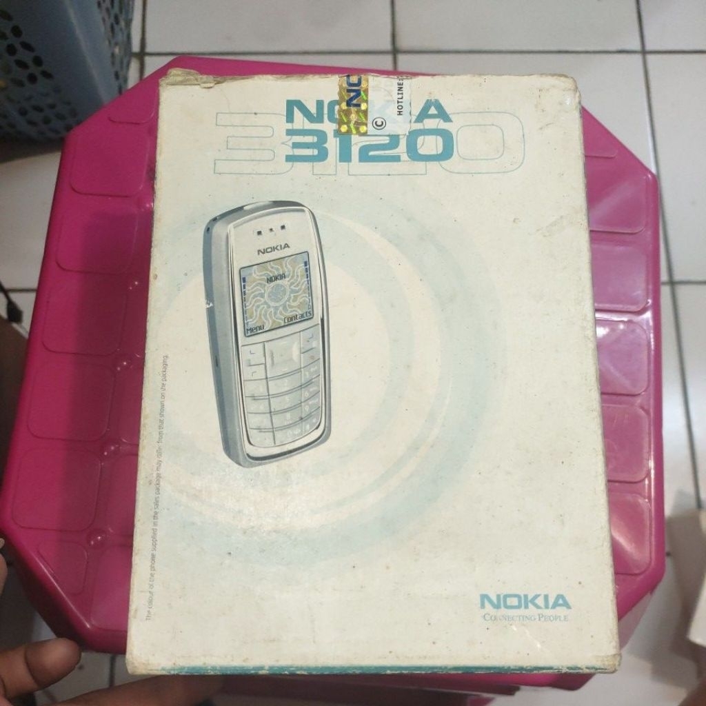 kardus hp nokia 3120 barang langkah
