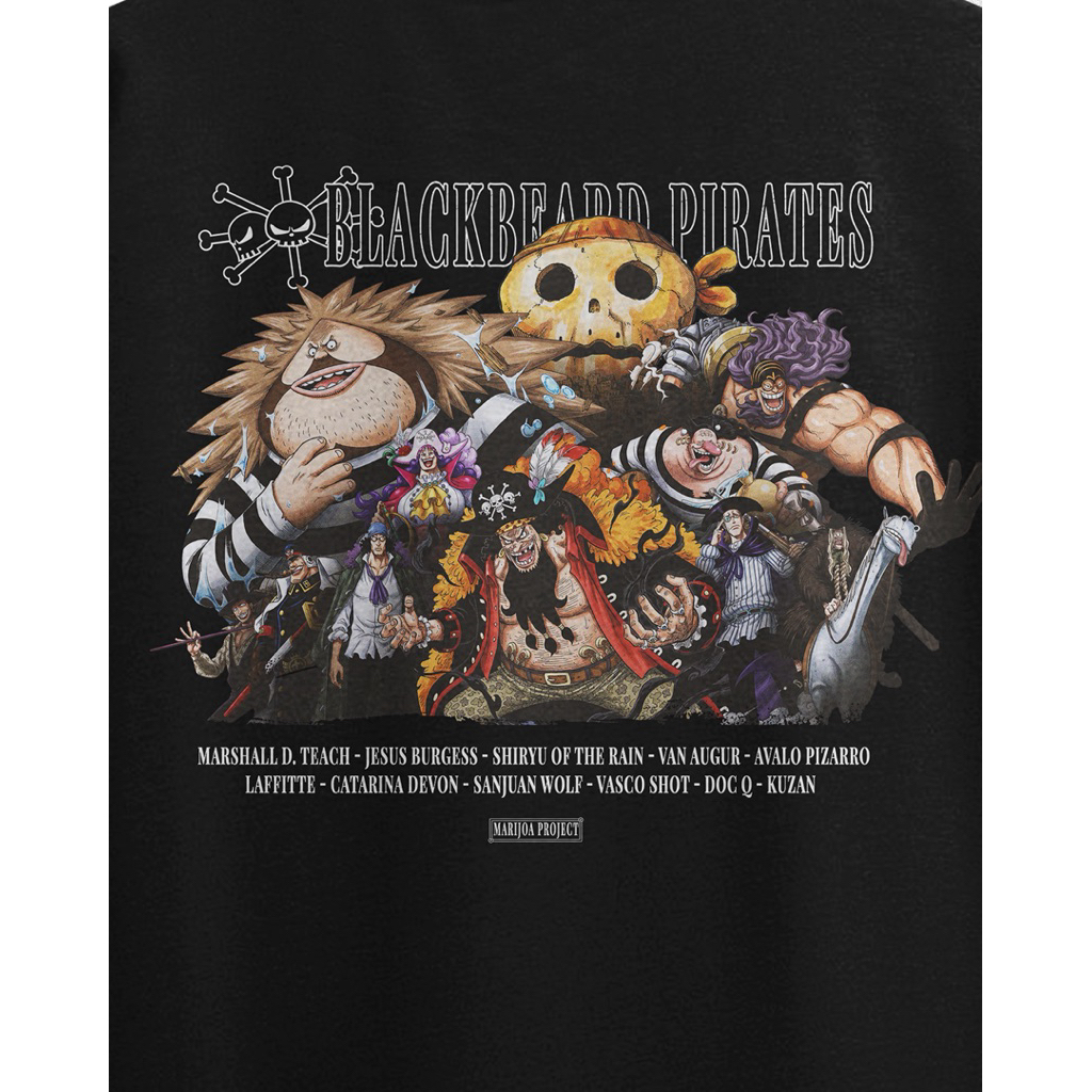 Kaos anime one piece - Kurohige blackbeard pirates