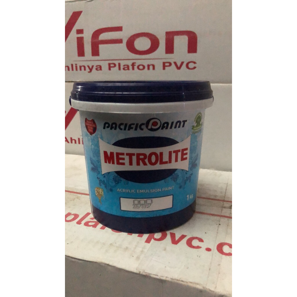 CAT TEMBOK METROLITE METROLITE PUTIH 1 KG