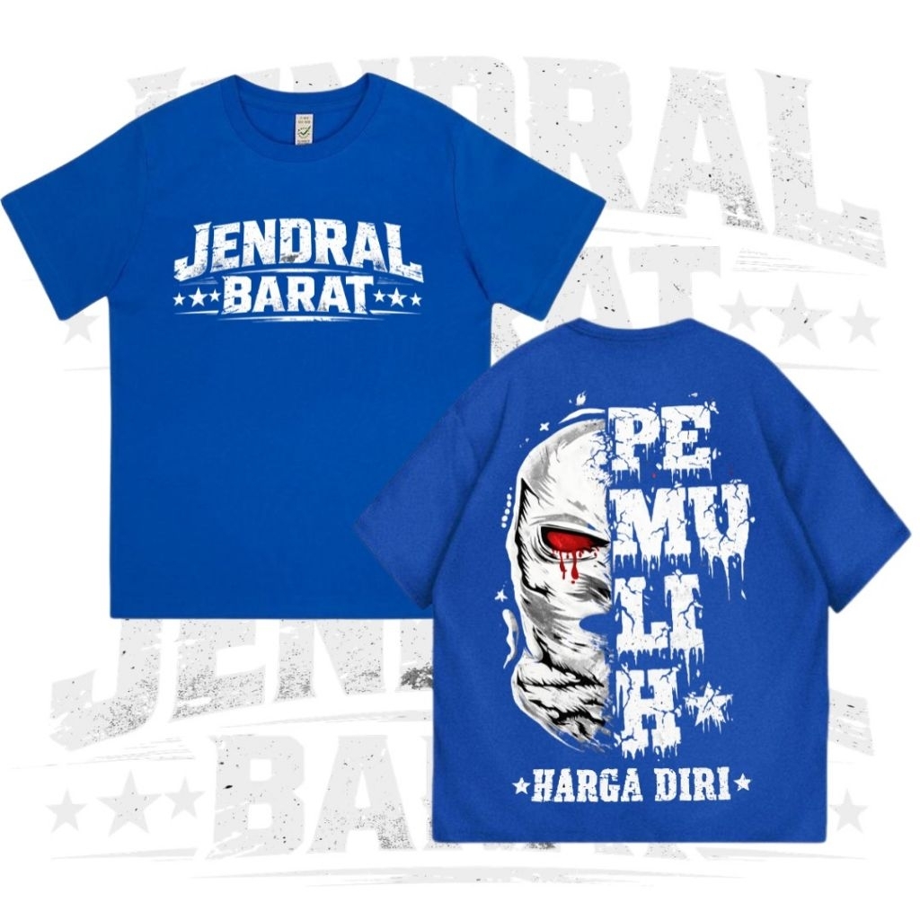 Promo PHD Jendral Barat Mata Merah Warna Biru Murah Tebal dan Halus