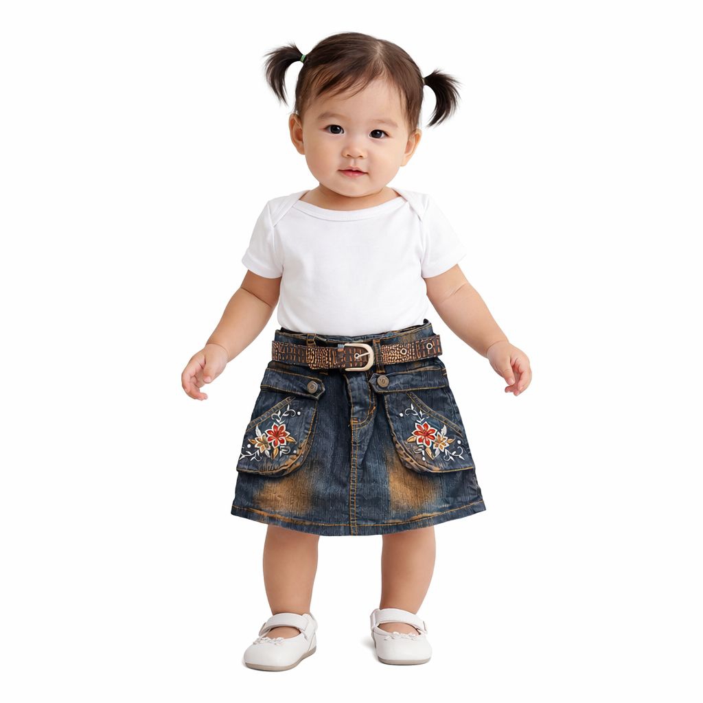 Rok Jeans Bayi Perempuan 1-2 tahun