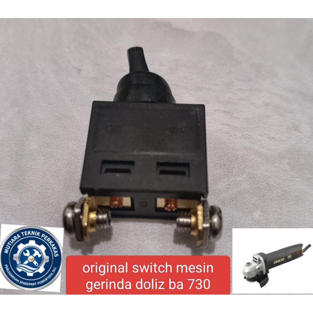 original switch mesin gerinda doliz ba 730
