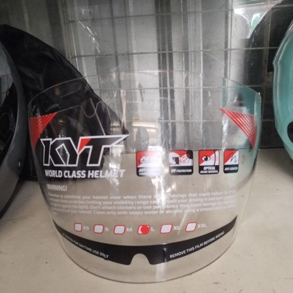 visor kaca helm kyt venom,romeo,2vision,1vision,forsa,