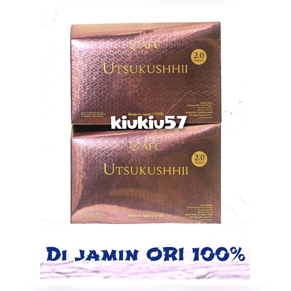 UTSUKUSHHII GOLD 2 BOX EXP TERBARU