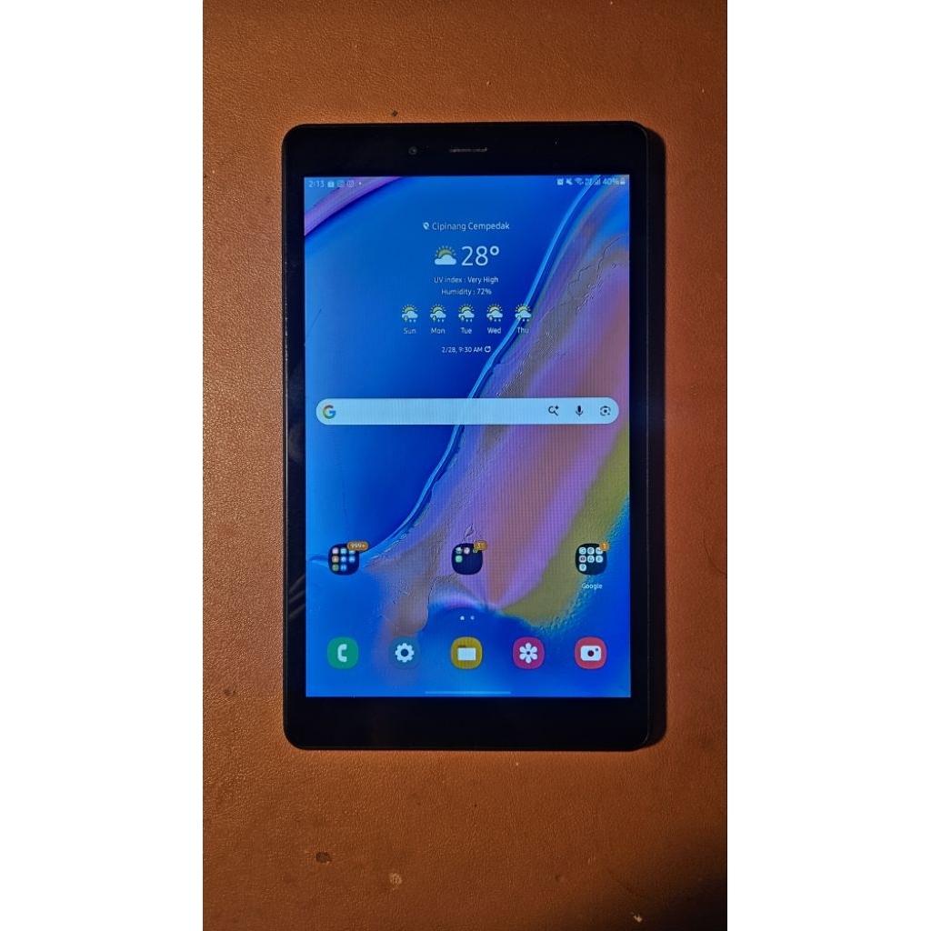 Jual tablet samsung a8 2019