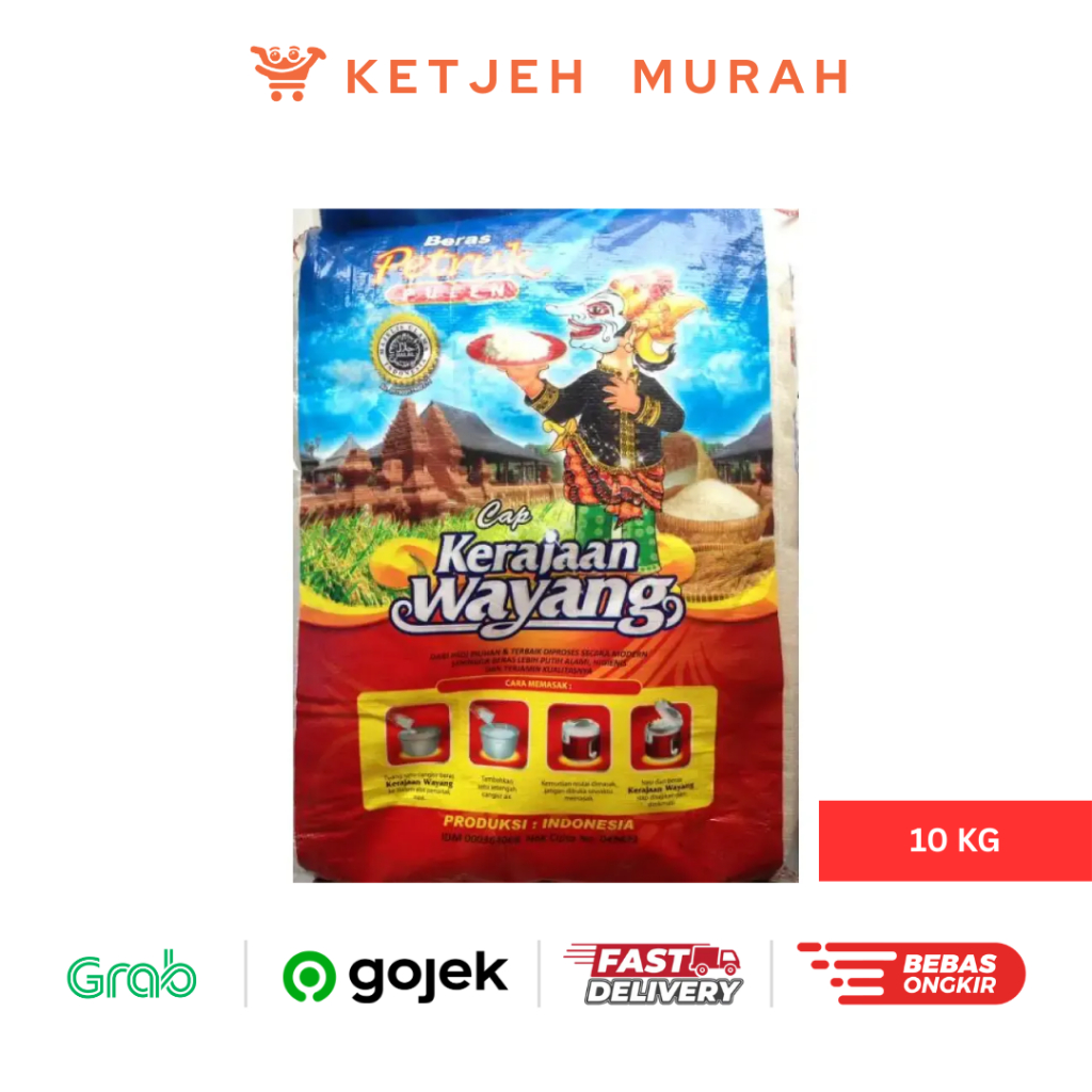 Beras Petruk Premium Original Beras Slyp Super 10 KG
